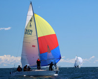 J24 - North Americans 2016 Race 1 - Upwind & Rounding