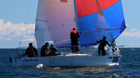 J24 - North Americans 2016 Race 1 - Upwind & Rounding