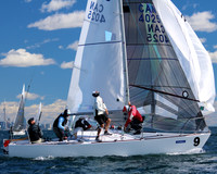 J24 - North Americans 2016 Race 1 - Close to the Mark - part 2