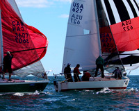 J24 - North Americans 2016 Race 1 - Spin out